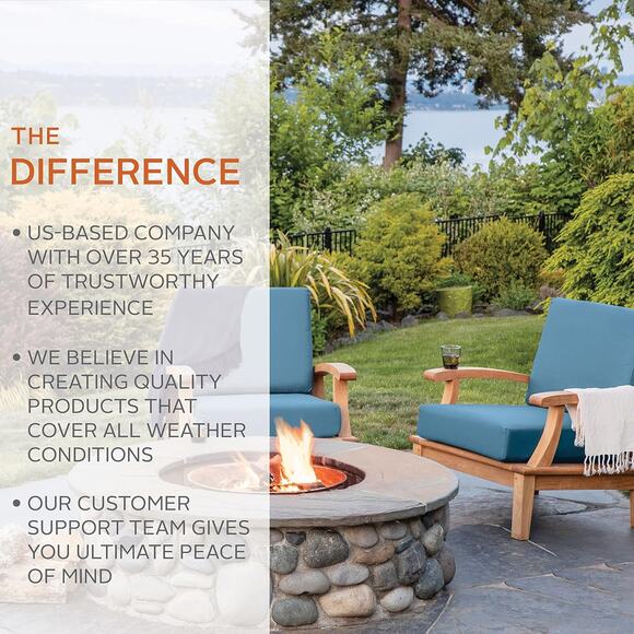 NWT Classic Accessories Ravenna Patio Bench/Settee Cushion Slip Cover,Mushroom - Picture 11 of 12